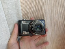 🔥Olympus VR-310 D-720 fotocamera digitale compatta nera 14,0 MP🔥set FUNZIONANTE🔥