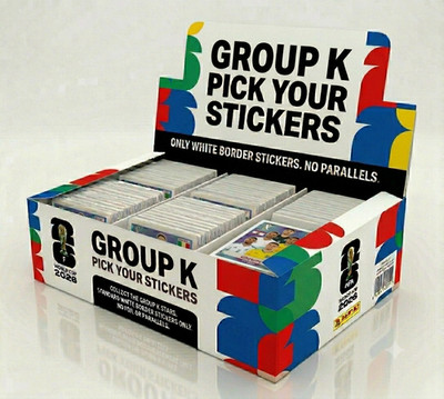 Panini FIFA World Cup 2026 Stickers Complete Your Set - Pick From List GROUP K
