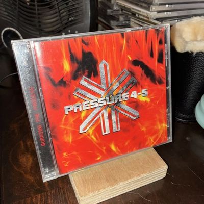 #ad Burning the Process by Pressure 4 5 CD Alternative Metal $6.99