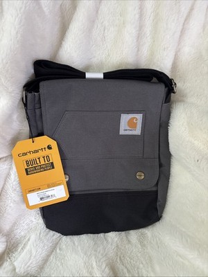 Carhartt Crossbody Snap Bag NWT Port Black Messenger Purse Rain Defender CB0377