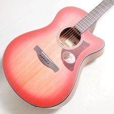 Ibanez AAM50CE-CRO AAM Acoustic Electric Guitar Red Burst Cutaway A.I.R. Port