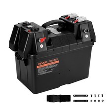 Battery Box,Group 24/31 Trolling Motor Battery Box,12V/24V Marine Batteries Case