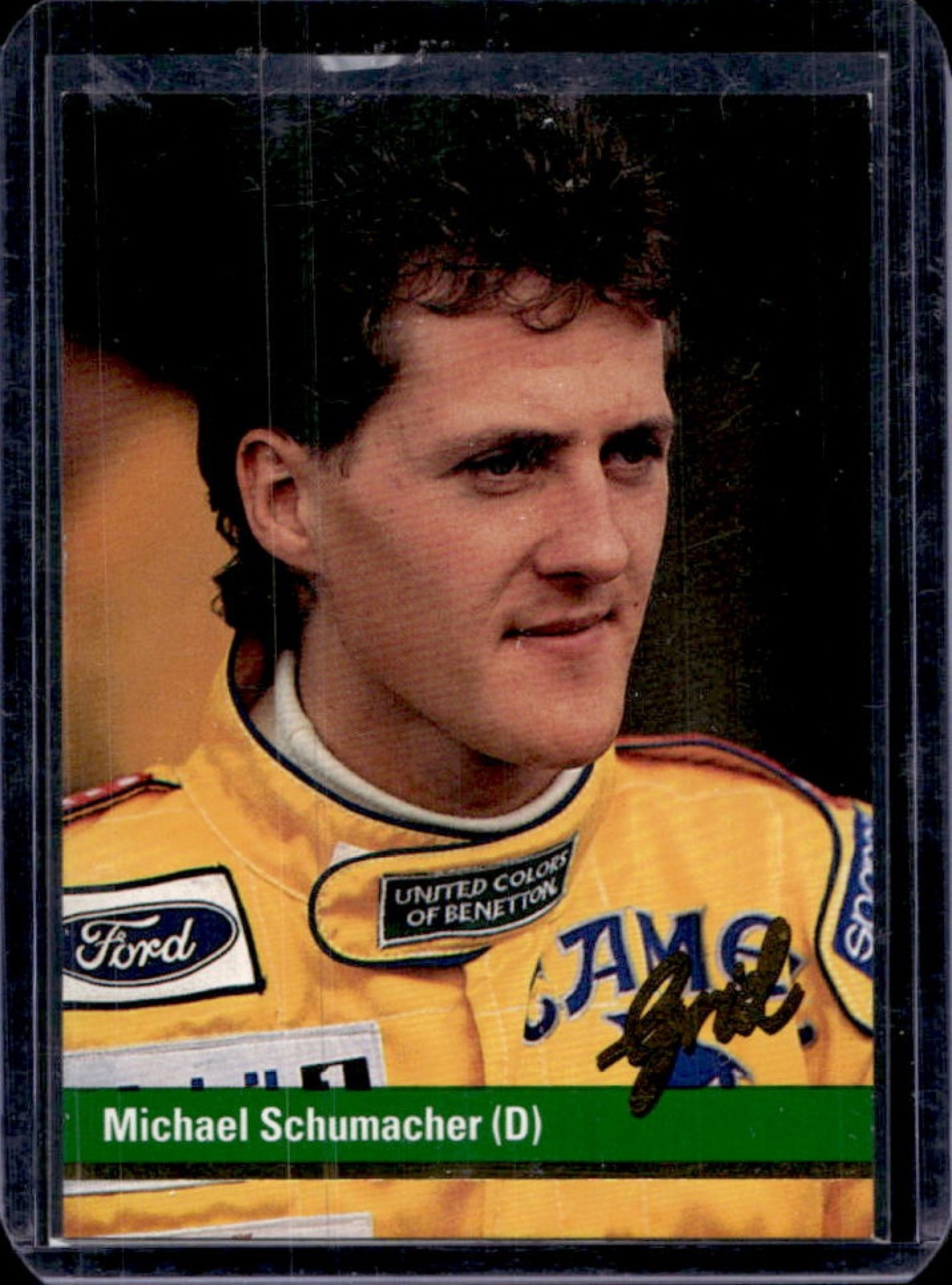 1992 Grid Motorcard F1 Michael Schumacher Rookie RC #51