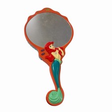 Disney The Little Mermaid Talking Musical Sea Mirror with Handle 1988 Working