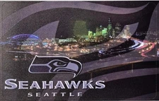 NFL Seattle Seahawks Credit Card Skin Cover - Wrap Decal Pre-Cut Sticker 