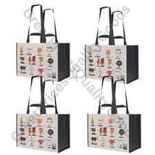 Costco Wholesale Reusable Shopping Bags - 4 Pack - SHIPS TODAY