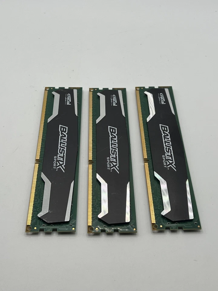 Crucial Ballistix Sport 4GB DDR3 Memory 1600MHz CL9 BLS4G3D1609DS1S00.16FER2 (3) - Image 3 of 4