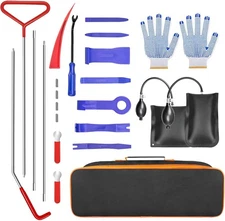 24PCS Professional Car Door Window Emergency Unlock Lock Out Auto Open Tool Kit
