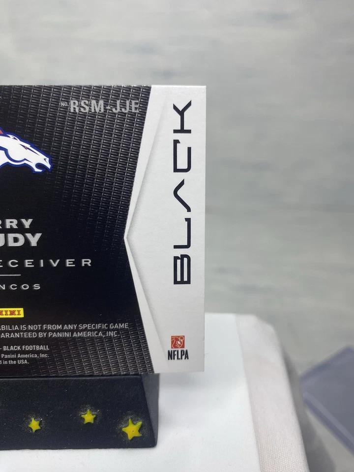 2020 Panini Black Jerry Jeudy Rookie RC  RPA /50 #RSM-JJE  - Image 4 of 4