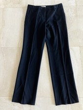Women's PRADA Classic Black Pants, Size 40, ITALY