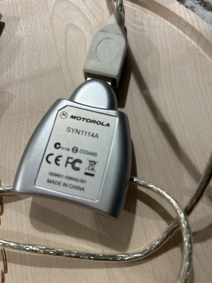 Lector de tarjetas USB digital seguro Motorola SYN1114A SKN6184A - Tecnología vintage Foto 2 de 3