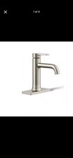 KOHLER Venza Single-Handle Single-Hole Bathroom Faucet in Vibrant Brushed Nickel