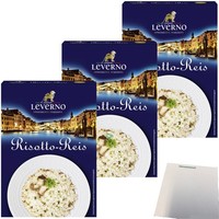 Leverno Risotto-Reis 3Er Pack 3X250G Packung Usy Block