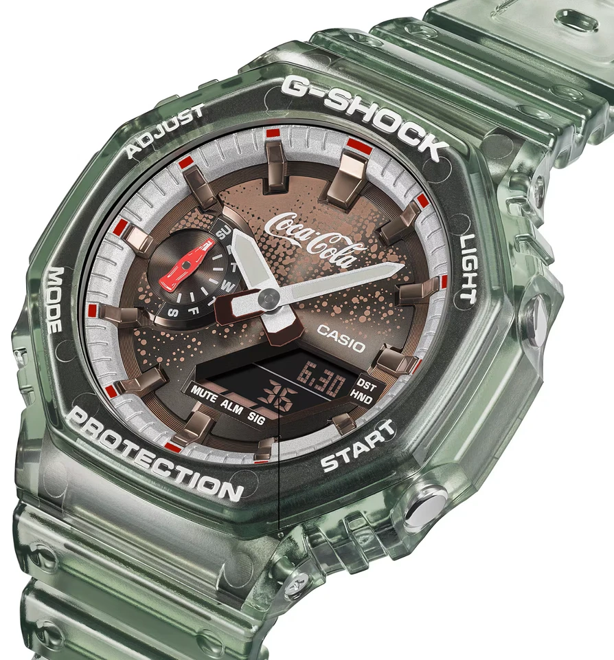 Casio G-SHOCK, Coca Cola GA-2100CC-3AER, NEUWARE - Bild 3 von 3