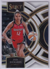2024 Select WNBA DiDi RICHARDS #113 | Premier | White Prizm #/99 - Mystics