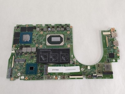 Dell Inspiron 7501 Core i7-10750H 2.60 GHz 8 GB DDR4 Motherboard K5HK9