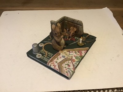 Sehr seltene Vintage Westminster Edition Beatrix Potter Tom Kitten Buchstützen A/F