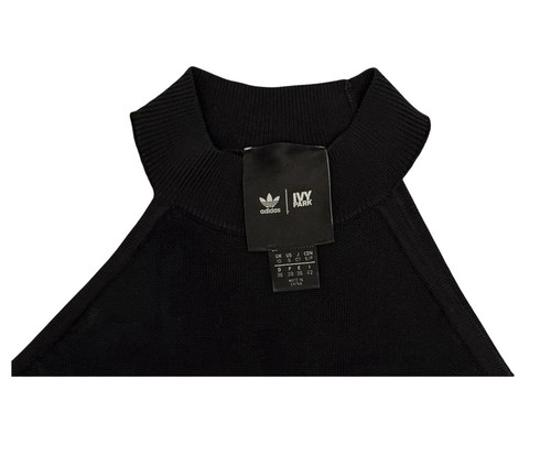 Adidas X IVY PArk Beyonce Drip 2.2 Knit Logo Dress Size Small Color Black/Mesa. - Picture 2 of 7