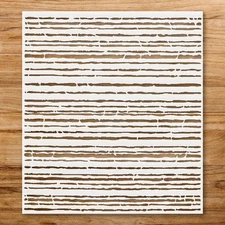Lines Stencil for Custom Painting and Creative Projects - StencilAir