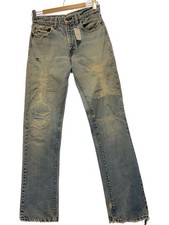 Levi's Other 70s 505 66 Early Period Small E Button Back 5 Bottom 30 Denim Used