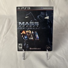 Mass Effect Trilogy (Sony PlayStation 3, 2012) Boxed Set Ps3