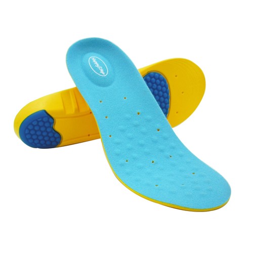 Solette in gel blu supporto arco plantare ortopedico memory foam - supporto sportivo + antidolorifico - Foto 9 di 12