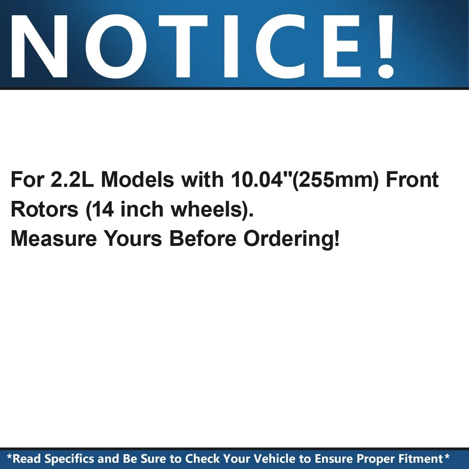 Rotores delanteros perforados pastillas de freno de cerámica para Toyota Camry 1992 1993 1994 1995-01 Foto 3 de 4