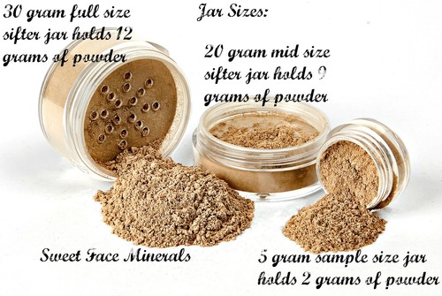 6pc STARTER KIT (FAIR 2) Mineral Makeup Sample Size Set Bare Face Matte - Picture 4 of 5