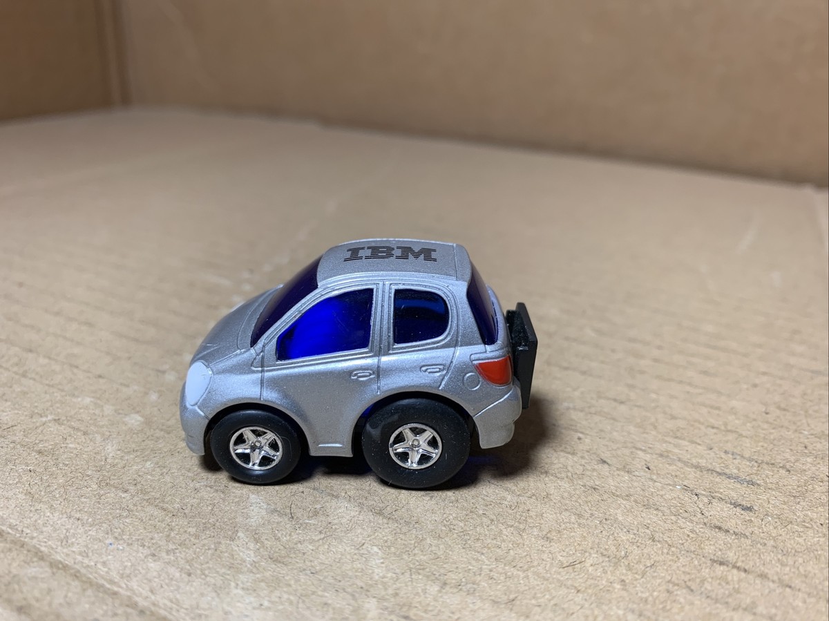 Welly Silver Toyota Yaris No. 92717 PROMO ADVERTISING IBM