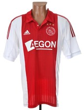 AJAX AMSTERDAM 2014/2015 HOME FOOTBALL SHIRT JERSEY ADIDAS SIZE L ADULT