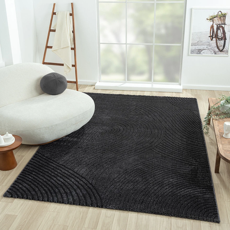 Teppich Wohnzimmer Modern Boho Muster Super Weich Qualitativ Skandinavisch  - Bild 1 von 1