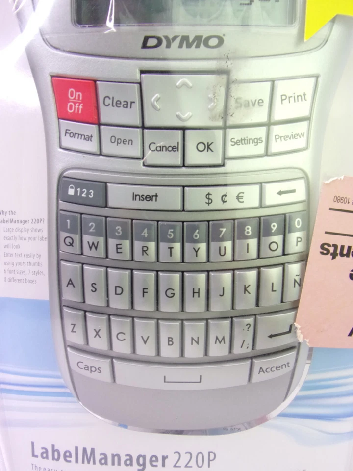 Dymo Label Manager 220p 1738347 Thermal Printer Portable ~ NEW - Image 4 of 4