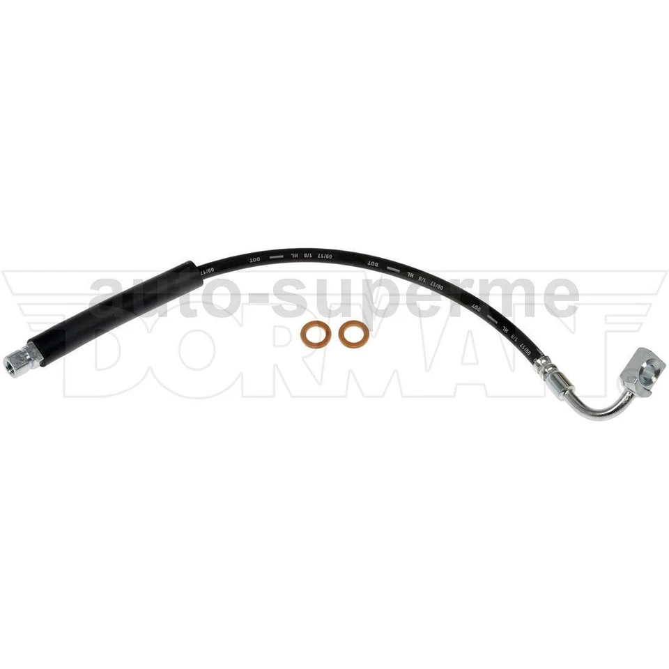 Juego de 2x manguera de freno delantera para Chevrolet Corvette 6,2 L 2015-2019 Dorman Foto 3 de 4