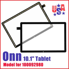 For 10.1" Onn Tablet Model 100092980 Digitizer Touch Screen Glass Panel Replace