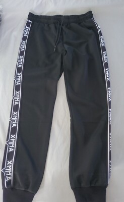 Headrush Workout/Martial Arts Black Track/Workout Pants XMMA XL