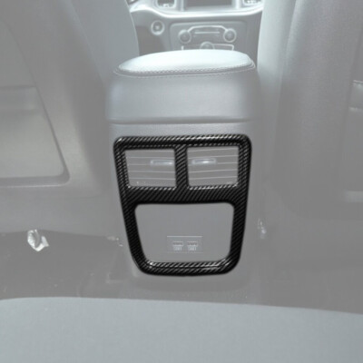 Carbon Fiber Look AC Vent Cover Trims For 2011-2023 Chrysler 300 – Savadi-Car 2-Piece Set