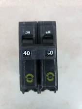 EATON CHQ240 BREAKER, NEW, 2POLE, 40AMP BLURRY#