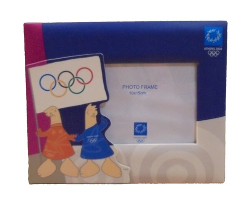 VINTAGE Olympic Games Hat 2004 ATHENS Navy Blue Embroidered  display picture 3