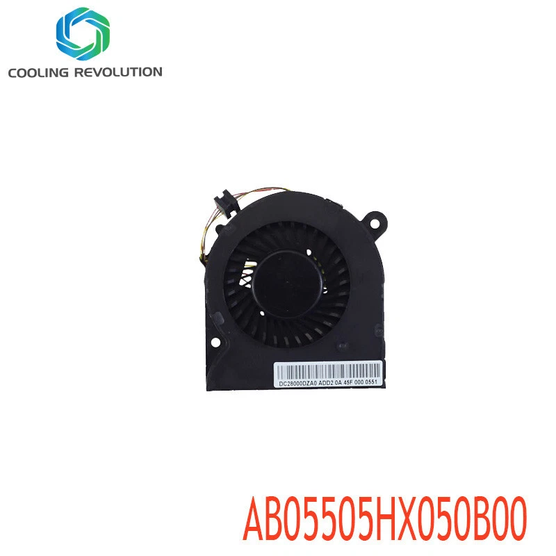 Laptop CPU Cooling Fan AB05505HX050B00 DC5V 0.40A 4Pin - Image 2 of 2