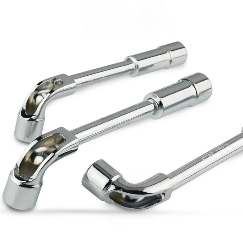 Metric L Shaped Angled Open Hex 6 point Socket Wrench Doubleend Spanner 6mm-24mm - Image 2 of 4