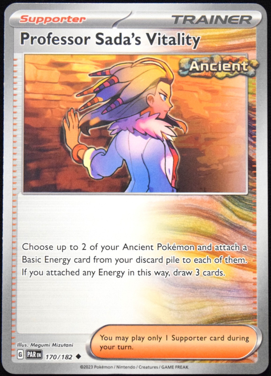 Pokemon TCG Professor Sada's Vitality 170/182 PAR Single or Playset - NM/LP