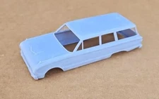 ABS-LIKE RESIN 3D PRINTED 1/32 1962 FORD FALCON TUDOR STATION WAGON 1PC BODY