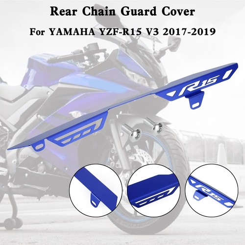 Kettenschutz-Schutzabdeckung für hinteres Kettenrad für YAMAHA YZF R15 V3 17-19; - Bild 4 von 15