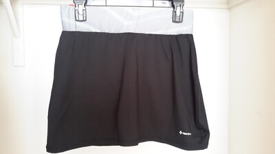 Tecnopro Dry-Plus Women's  Size S Skort Black/Red Wide Waist Pre-owned