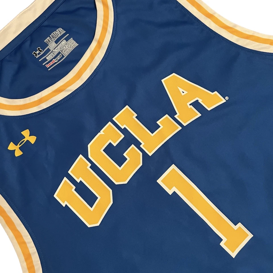 Auténtica camiseta de baloncesto UCLA Bruins Under Armour talla juvenil XL Foto 3 de 4