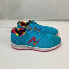 New Balance Fresh Foam Kids Size 4M Blue Arishi Running Shoes Sneaker YPAARIBP2
