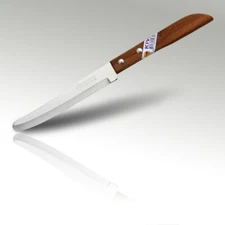 KITCHEN UTILITY 5" PARING KNIFE WOOD HANDLE, Kiwi #502 ( pack of 6 )