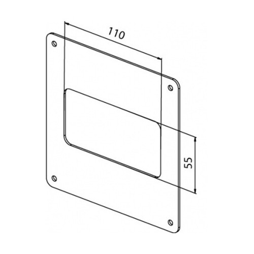 Lüftungssystem Flachkanal 110x55mm PVC Lüftungsrohr T-Stück 90°Bogen Abluft - Bild 20 von 34