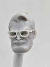 3d Printed Animated JIM GORDON HEAD#2 1:12 6" GI Joe Classified/Marvel Legends
