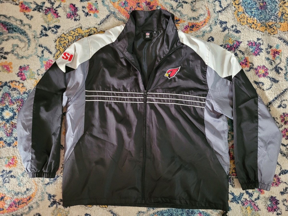 Arizona Cardinals Windbreaker Jacket XL Reebok NFL Team SPORTS